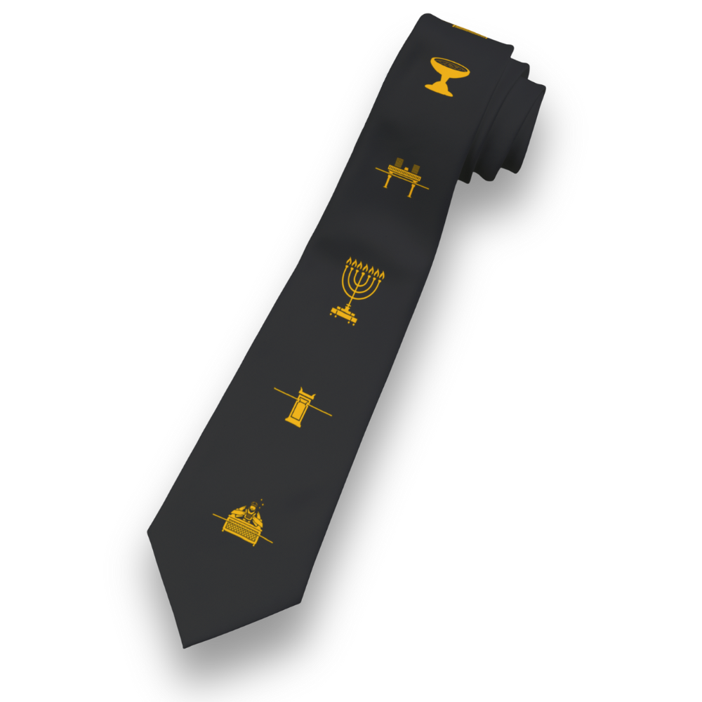 Sanctuary Necktie (Black & Gold 'Elegance' Edition)
